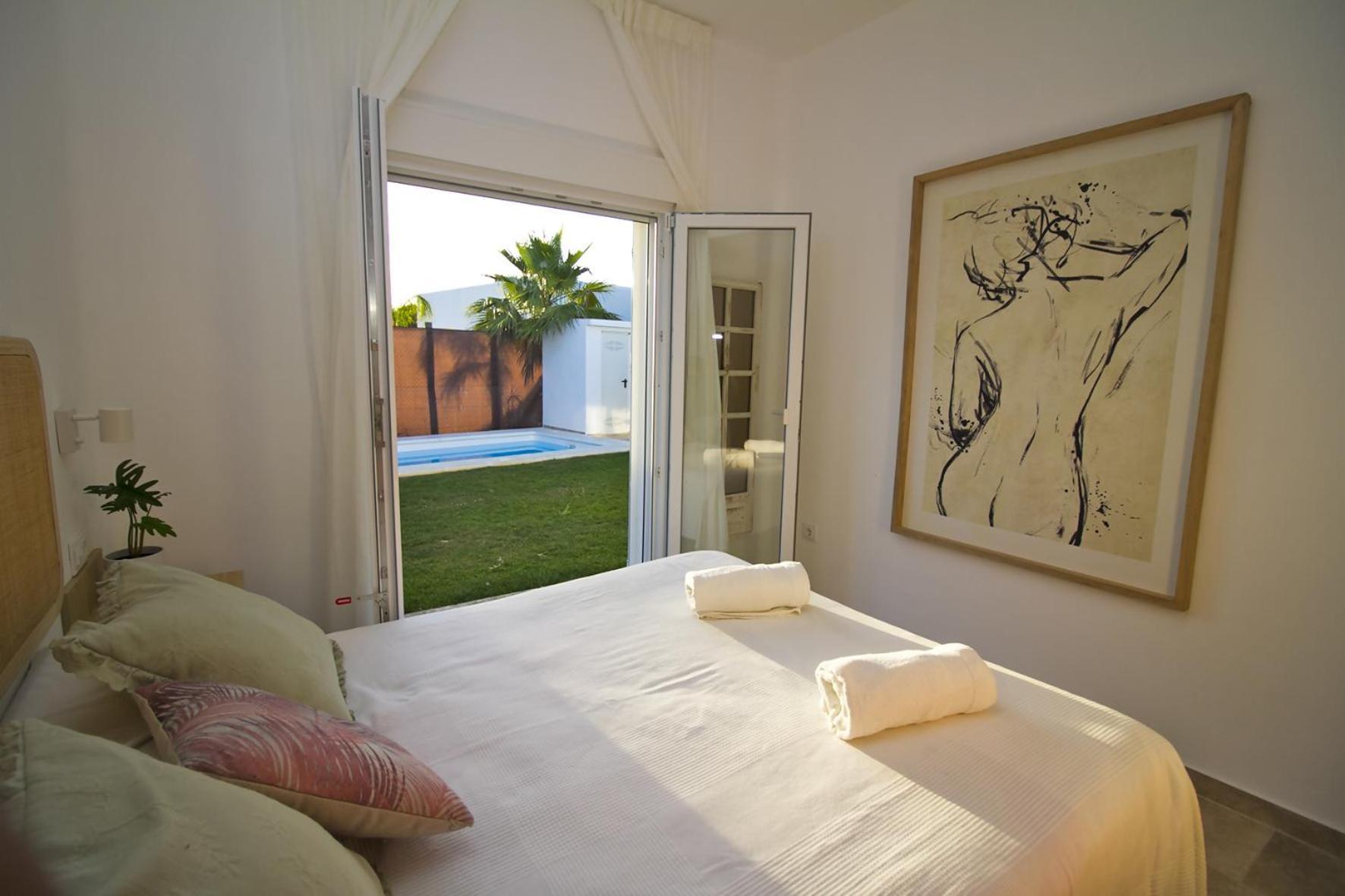 Villa Casas Palma Zahora casa con piscina privada junto a la playa Exterior foto