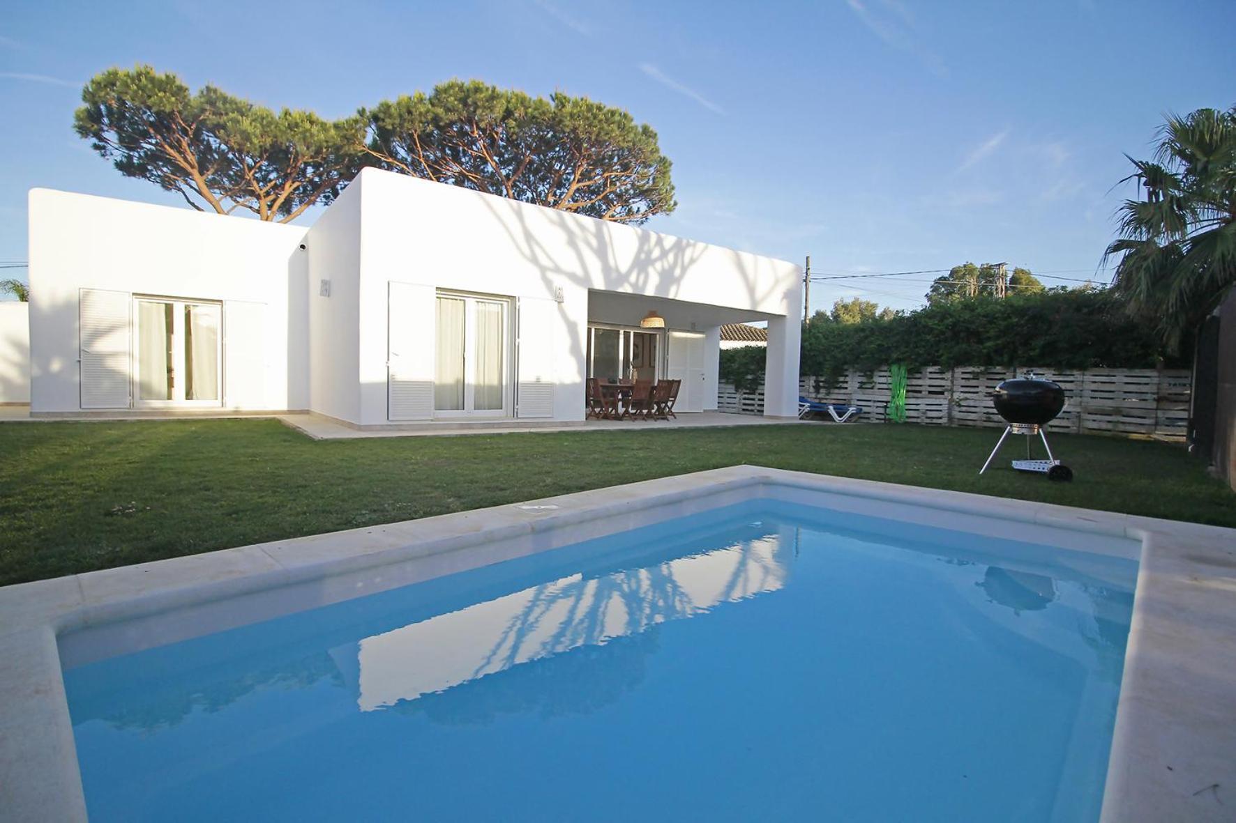 Villa Casas Palma Zahora casa con piscina privada junto a la playa Exterior foto