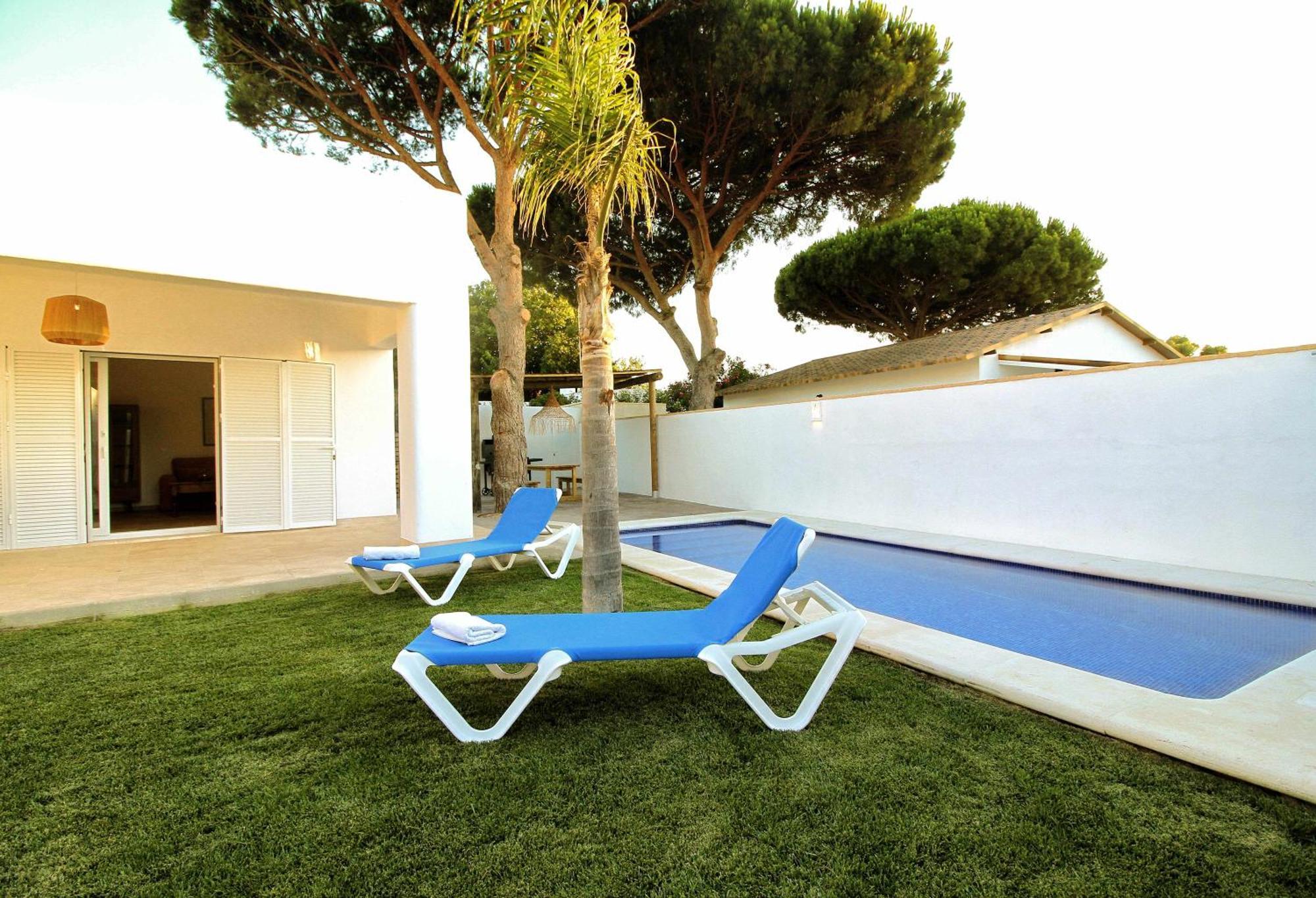 Villa Casas Palma Zahora casa con piscina privada junto a la playa Exterior foto