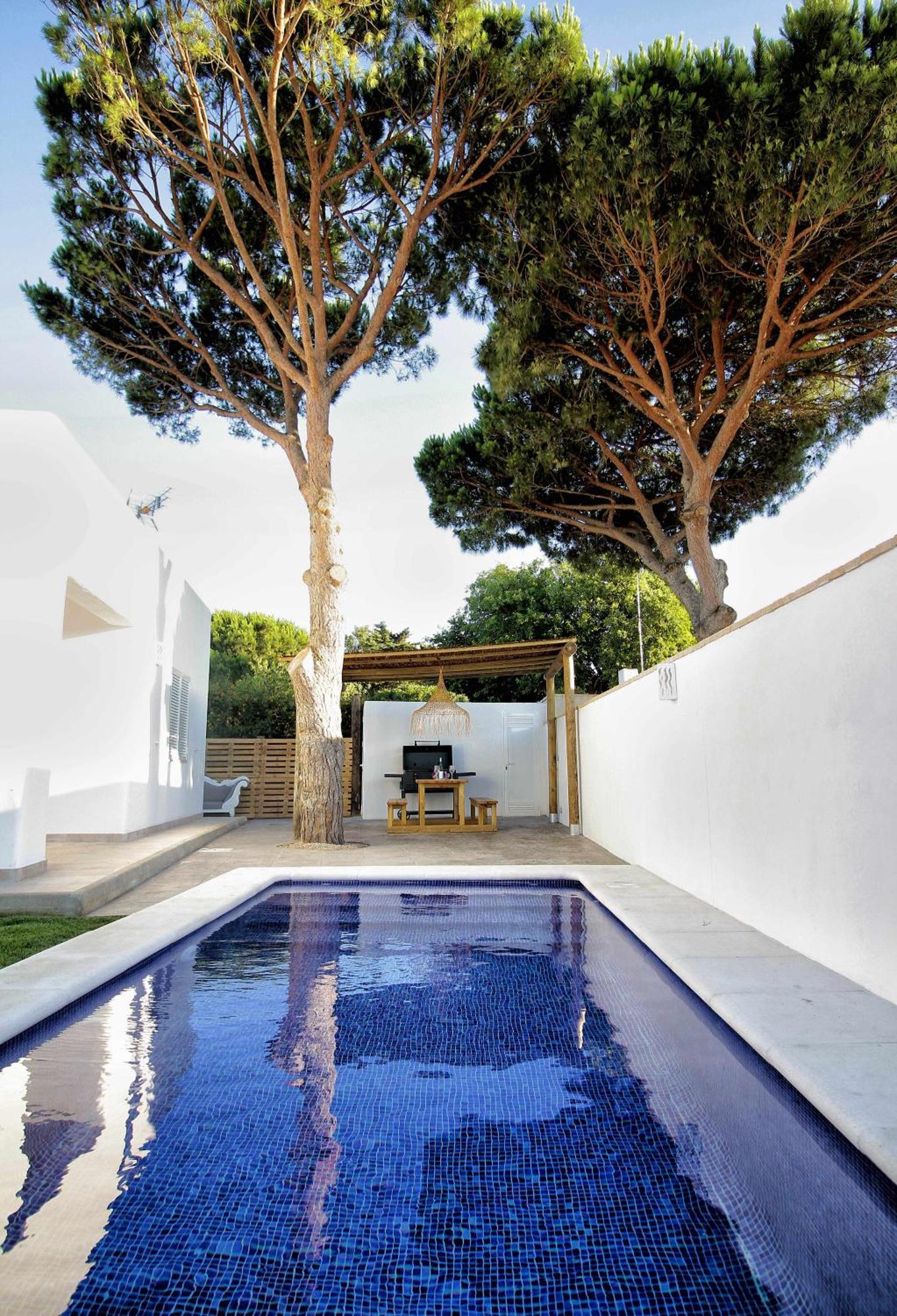 Villa Casas Palma Zahora casa con piscina privada junto a la playa Exterior foto